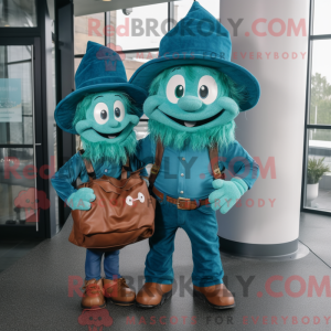 Postava maskota Teal...