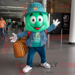 Mascot karakter van een...