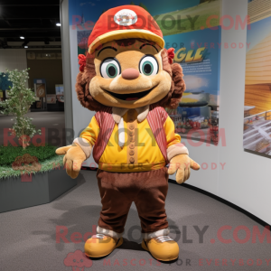 Personnage mascotte d un...