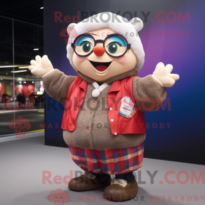 Mascot character of a But...