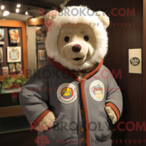 Mascot character of a But...