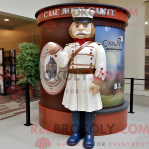 Mascot character of a Cream...