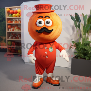 Mascottefiguur van een...