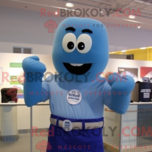 Mascottefiguur van een...