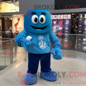 Mascottefiguur van een...