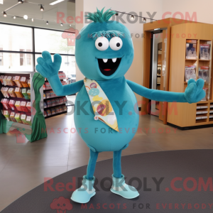 Mascot karakter van een...