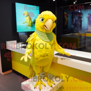 Mascot character of a Lemon...