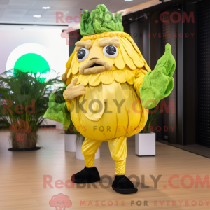 Mascot character of a Gold...