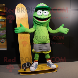 Grüner Skateboard...