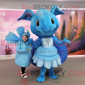 Mascot character of a Sky...