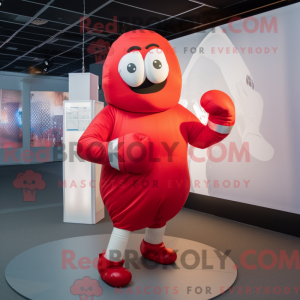 Mascottekarakter van een...