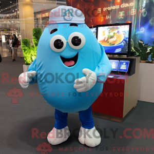 Mascot character of a Sky...