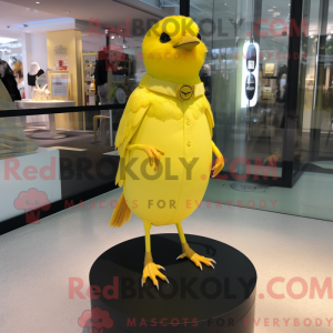 Mascot character of a Lemon...