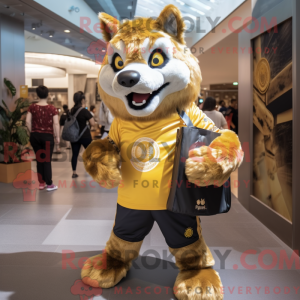 Mascottekarakter van een...