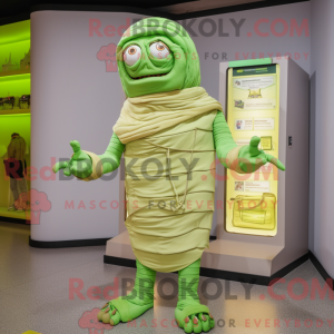 Mascottefiguur van een...