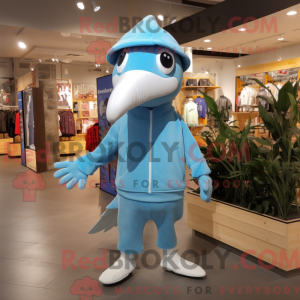 Mascot character of a Sky...