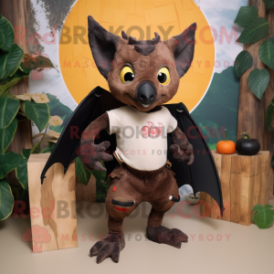 Rust Fruit Bat mascotte...