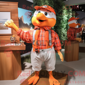 Mascot karakter van een...
