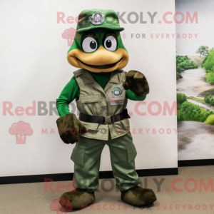 Maskot-karakter af en...