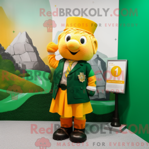 Mascot character of a...