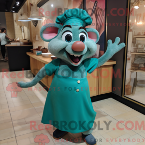 Postava maskota Teal...