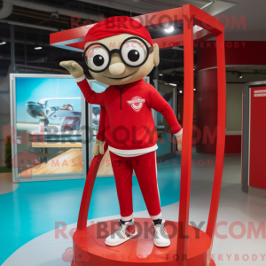 Mascot character of a Red...