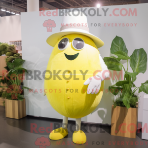 Mascot character of a Lemon...