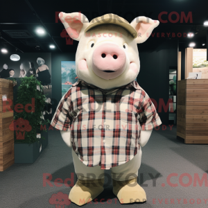 Personnage mascotte d un...