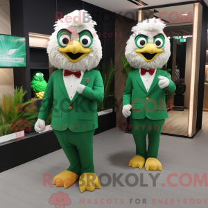 Mascot karakter van een...