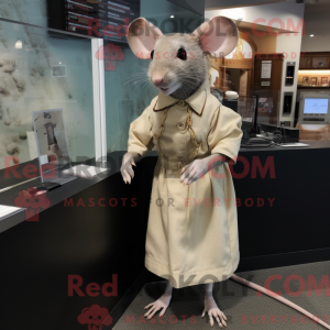 Mascottefiguur van een...