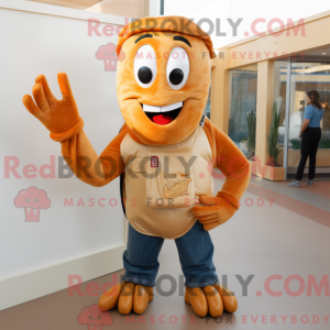 Maskottchen-Figur eines...