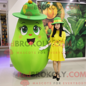 Mascot character of a Lime...