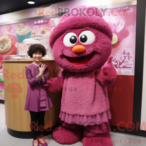 Mascot character of a...