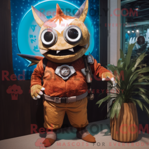 Personnage mascotte d un...