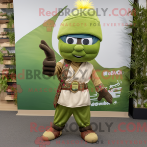 Personnage mascotte d un...