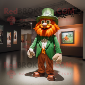 Rost Leprechaun maskot...