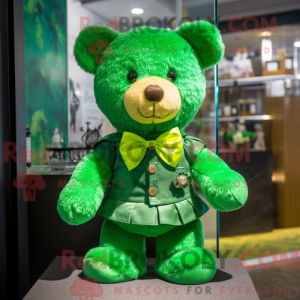 Mascottefiguur van een...