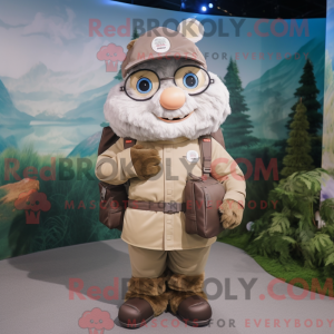 Mascottekarakter van een...