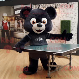 Mascot character of a Black...