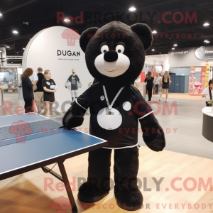 Mascot character of a Black...