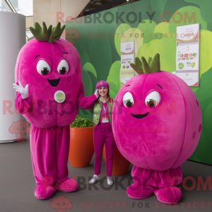 Mascottekarakter van een...