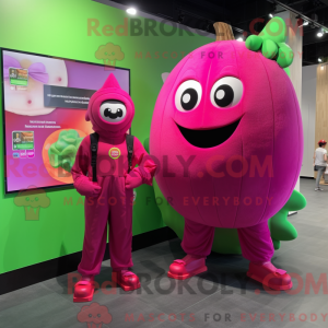 Mascot character of a...