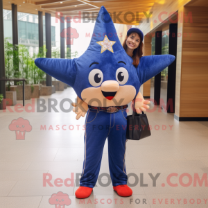 Mascottefiguur van een...