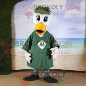 Mascot character of a Olive...