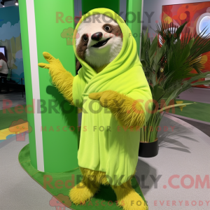 Mascot karakter van een...