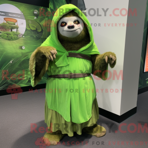 Mascot karakter van een...