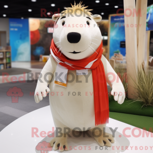 Personnage mascotte d un...
