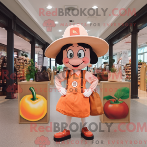 Maskot karakter af en...