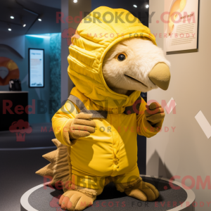 Personagem de máscara de um...