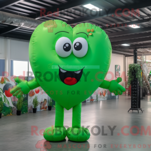 Personaje mascota de globos...